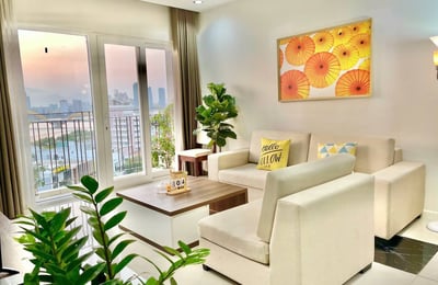 Vermietung einer hellen Wohnung in Monarchy, Bezirk Son Tra, Da Nang, Vietnam